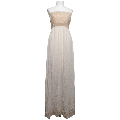 Maxikleid größe beige - größe:,