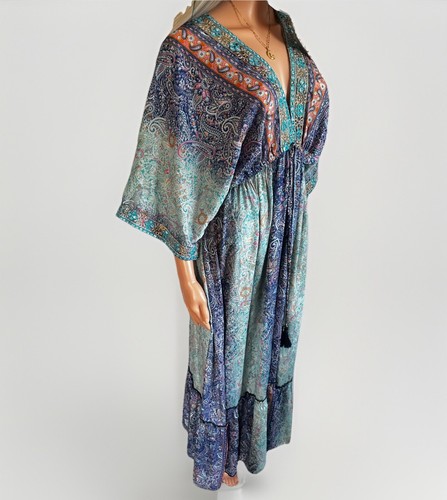 Bigg bull maxikleid - maxikleid, kimono