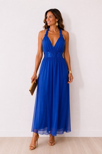 Hallhuber seiden maxikleid - hallhuber, seiden-maxikleid