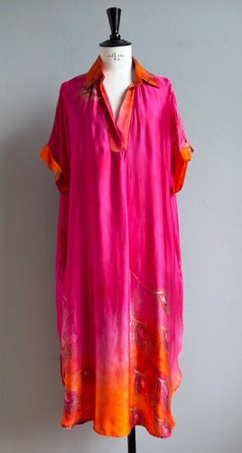 Kleid maxi pink - pink, gr