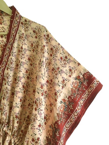 Langes maxikleid kaftan aus - maxikleid,