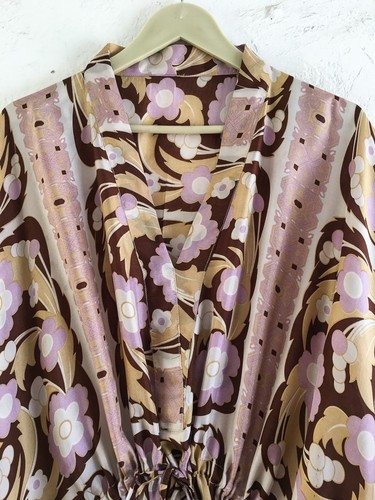 Langes maxikleid kaftan aus - maxikleid,