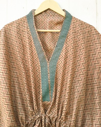 Reine seide kaftan beige - reine,