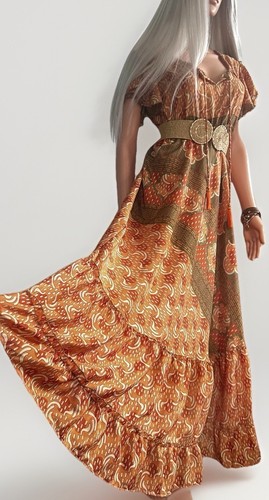 Luxus bohemian kleid - kleid, #